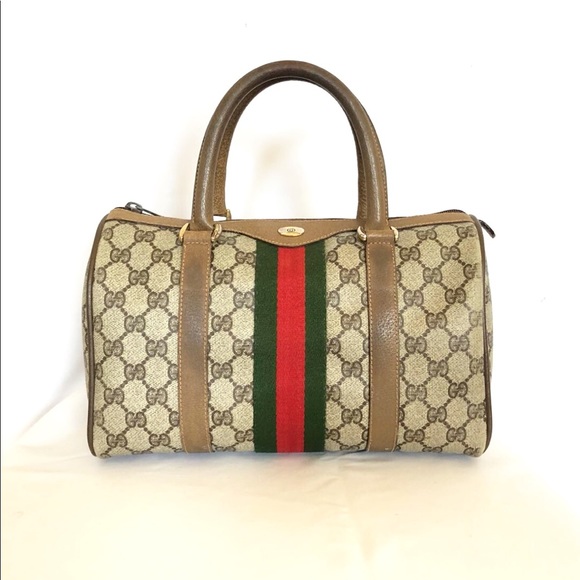 ❌SOLD❌Gucci Vintage Small Boston Bag - Picture 2 of 8